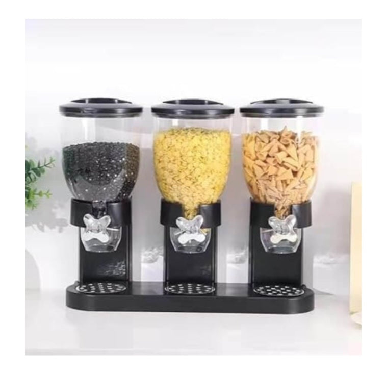 Thriple cereal dispencer