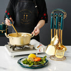Gold cooking set(6 pecs)