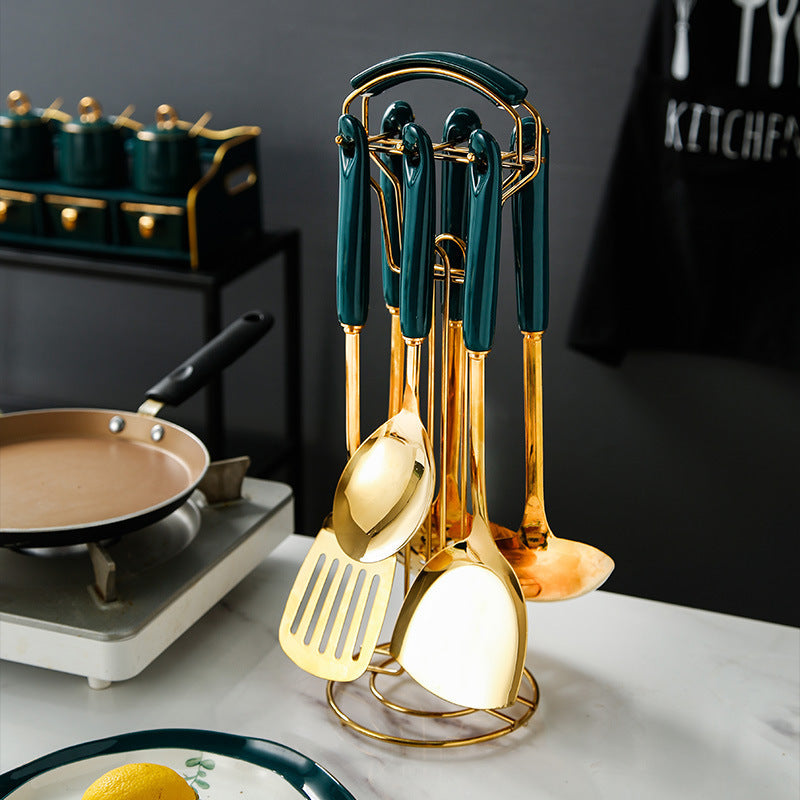 Gold cooking set(6 pecs)