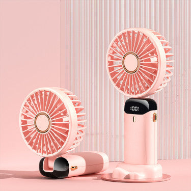 Automatic handheld fan