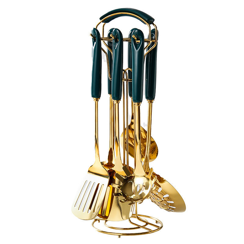 Gold cooking set(6 pecs)